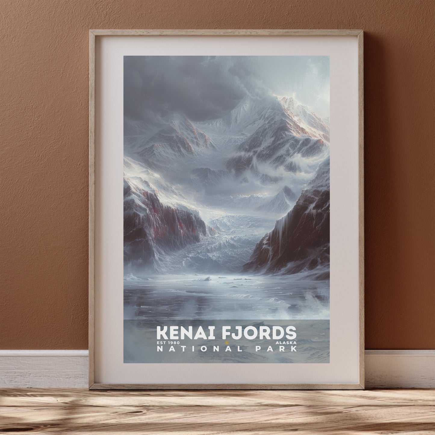 Kenai Fjords National Park Poster | S12