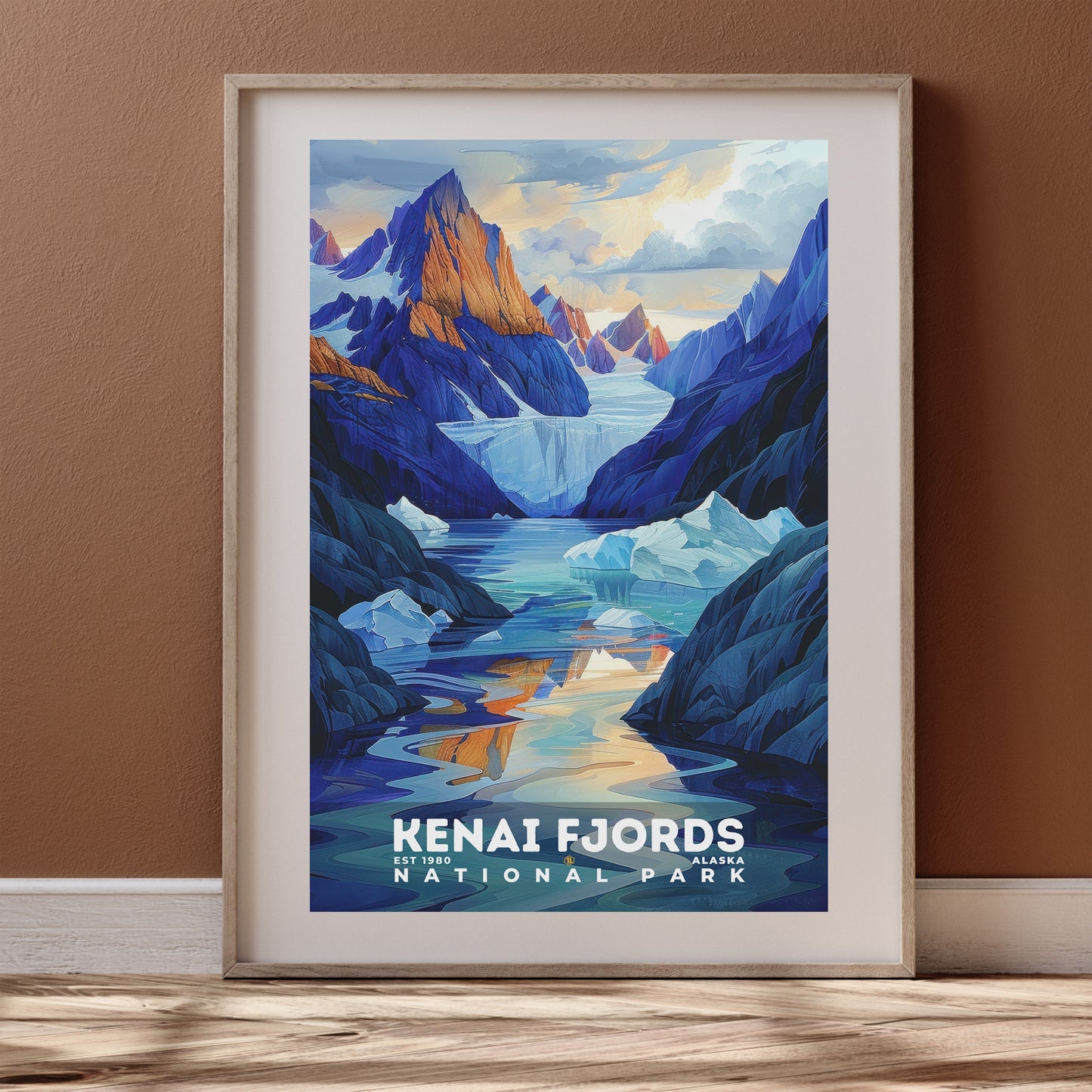 Kenai Fjords National Park Poster | S20