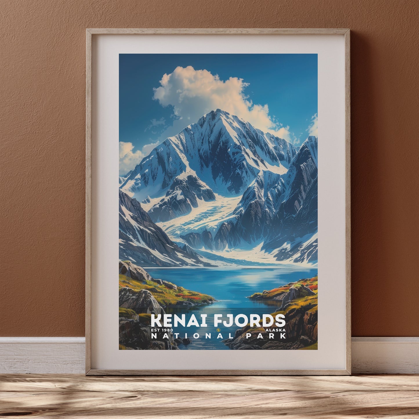 Kenai Fjords National Park Poster | S16