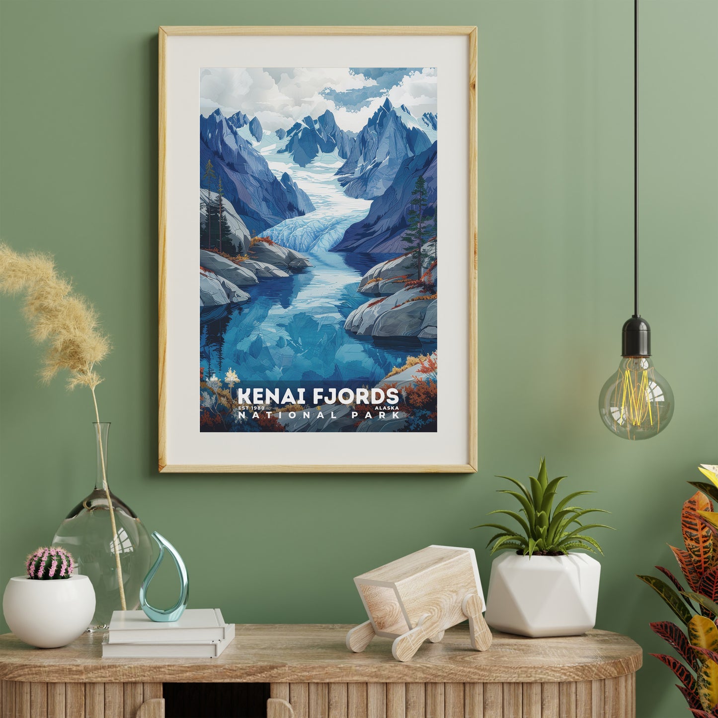 Kenai Fjords National Park Poster | S11