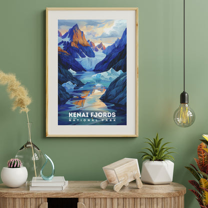 Kenai Fjords National Park Poster | S20