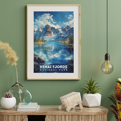 Kenai Fjords National Park Poster | S14