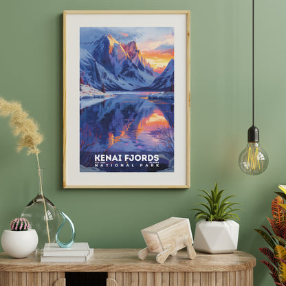 Kenai Fjords National Park Poster | S18