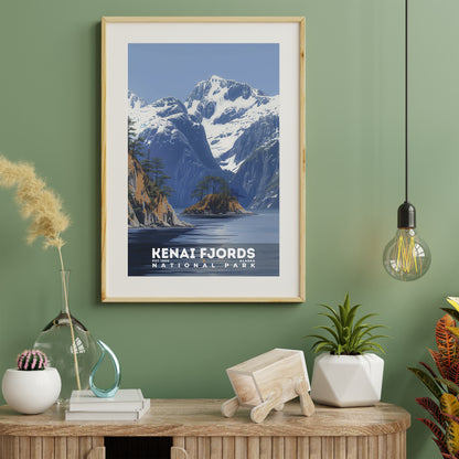 Kenai Fjords National Park Poster | S19