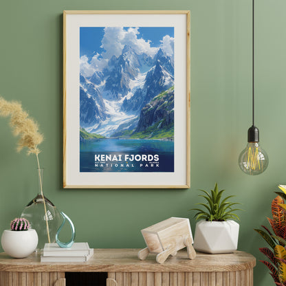 Kenai Fjords National Park Poster | S13