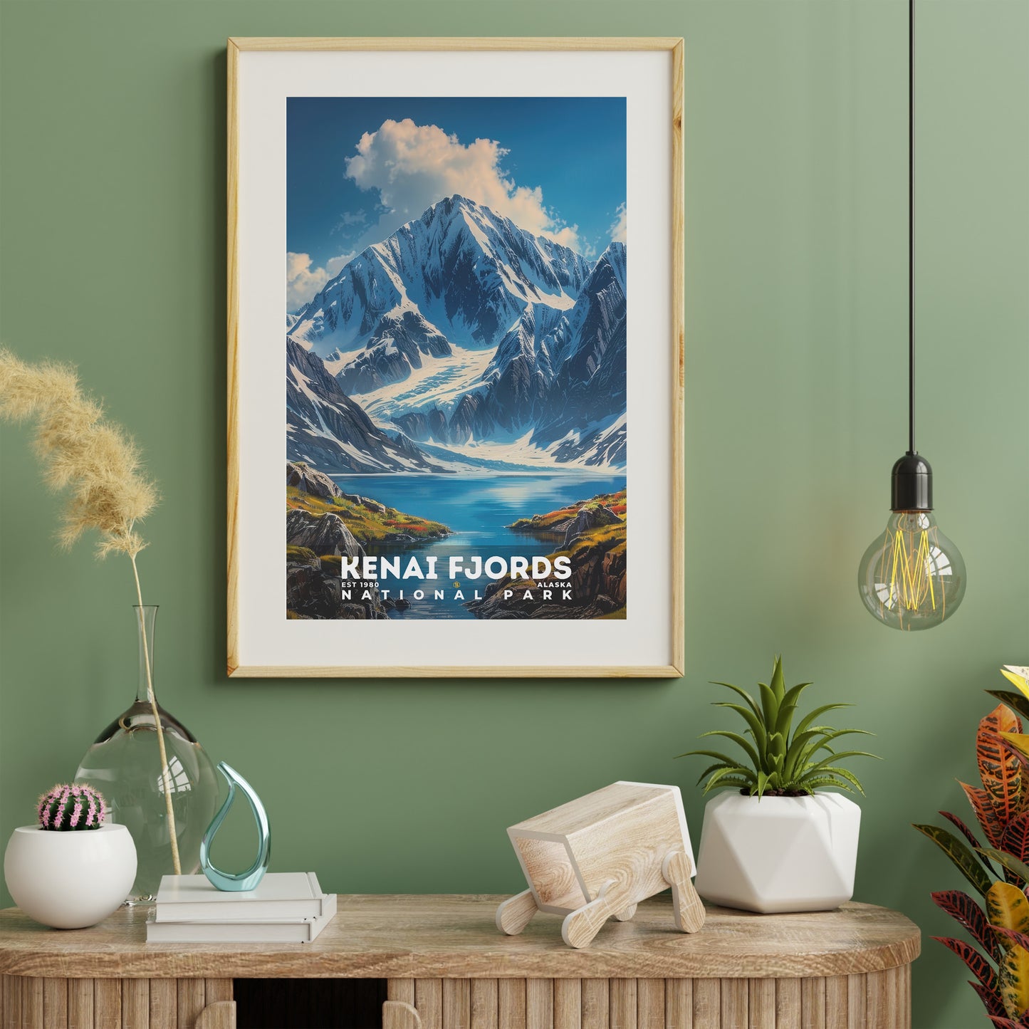 Kenai Fjords National Park Poster | S16