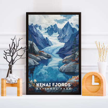 Kenai Fjords National Park Poster | S11