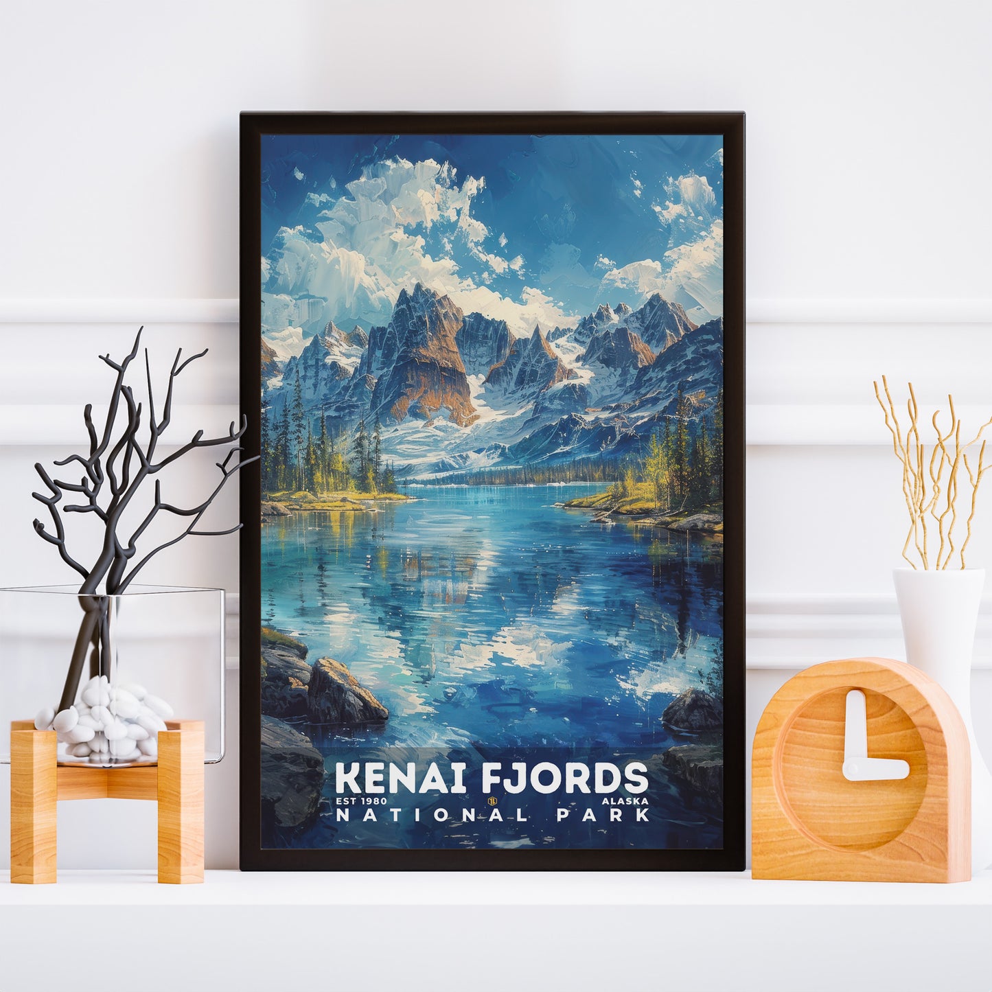 Kenai Fjords National Park Poster | S14