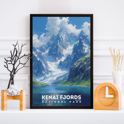 Kenai Fjords National Park Poster | S13