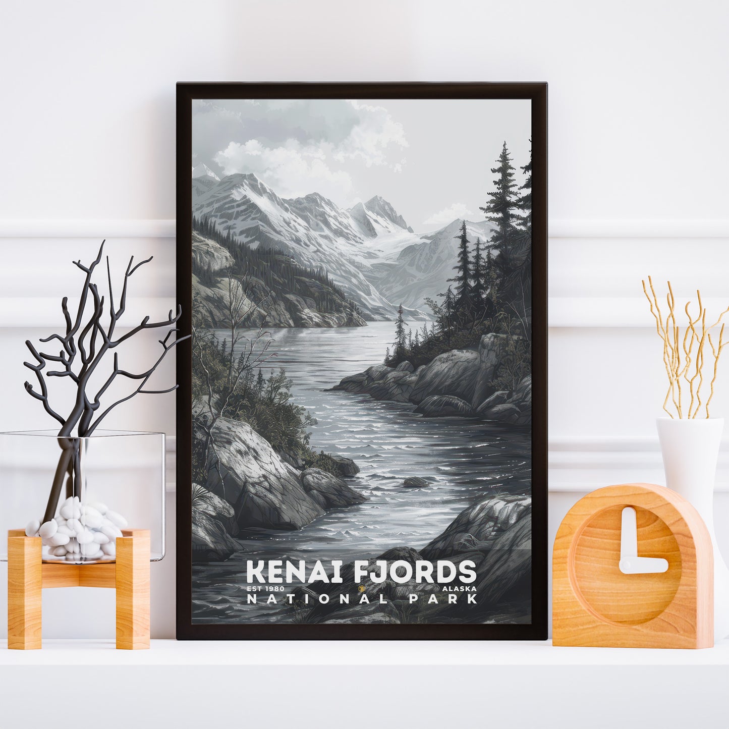 Kenai Fjords National Park Poster | S17