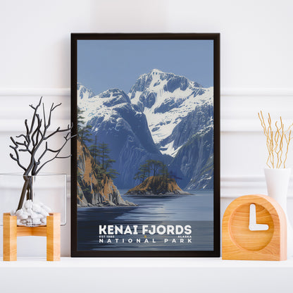 Kenai Fjords National Park Poster | S19