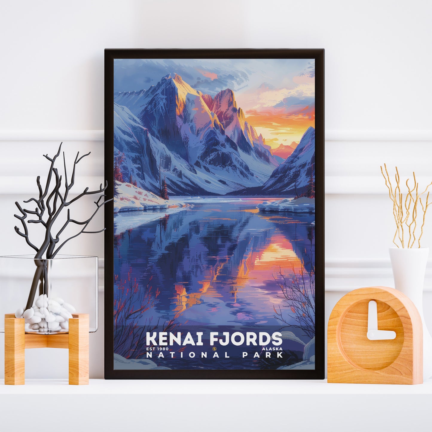 Kenai Fjords National Park Poster | S18