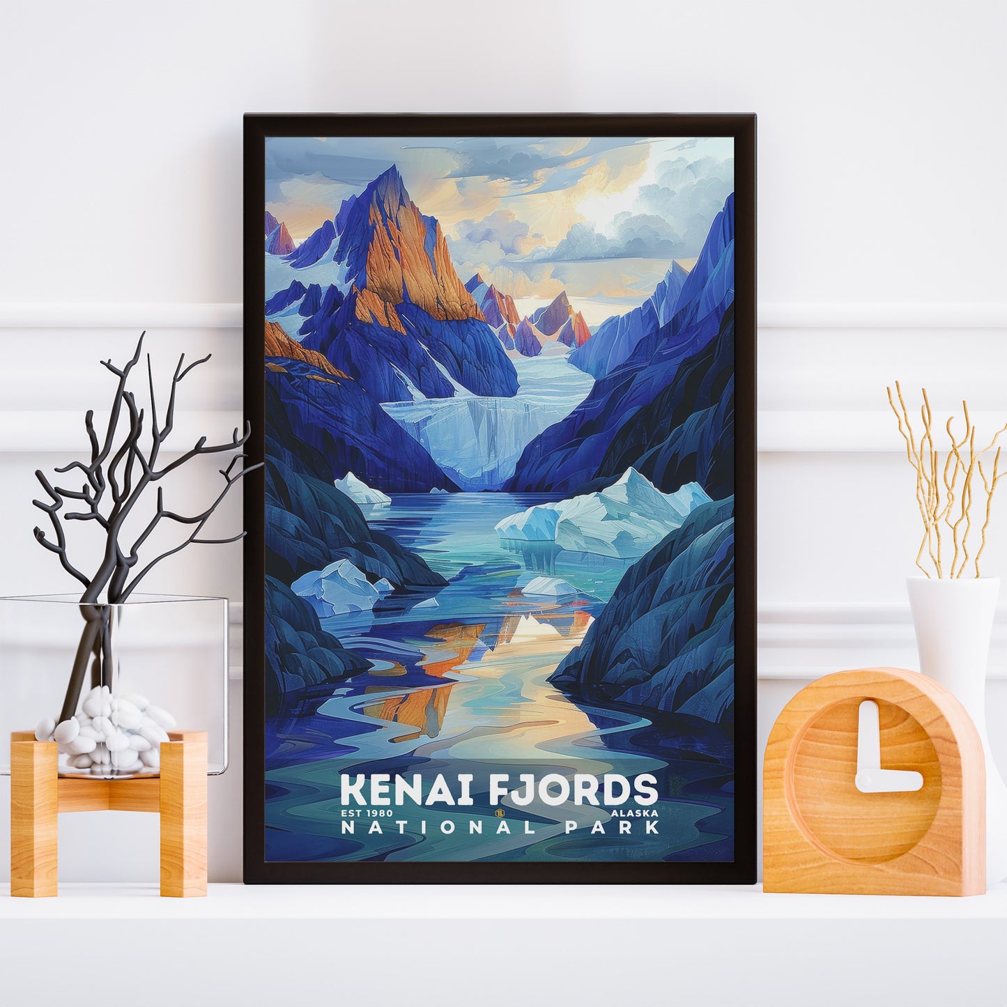 Kenai Fjords National Park Poster | S20