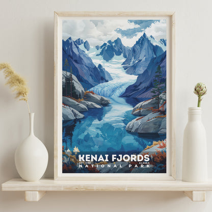 Kenai Fjords National Park Poster | S11