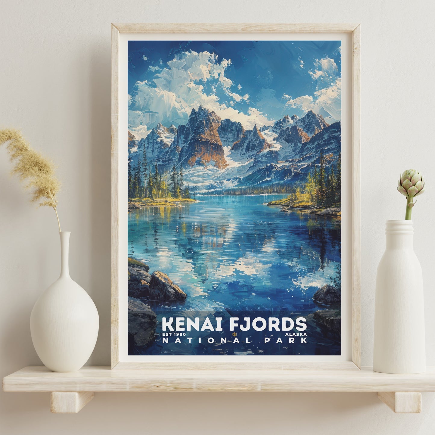 Kenai Fjords National Park Poster | S14