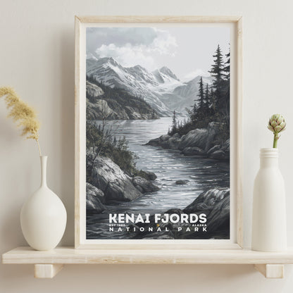 Kenai Fjords National Park Poster | S17