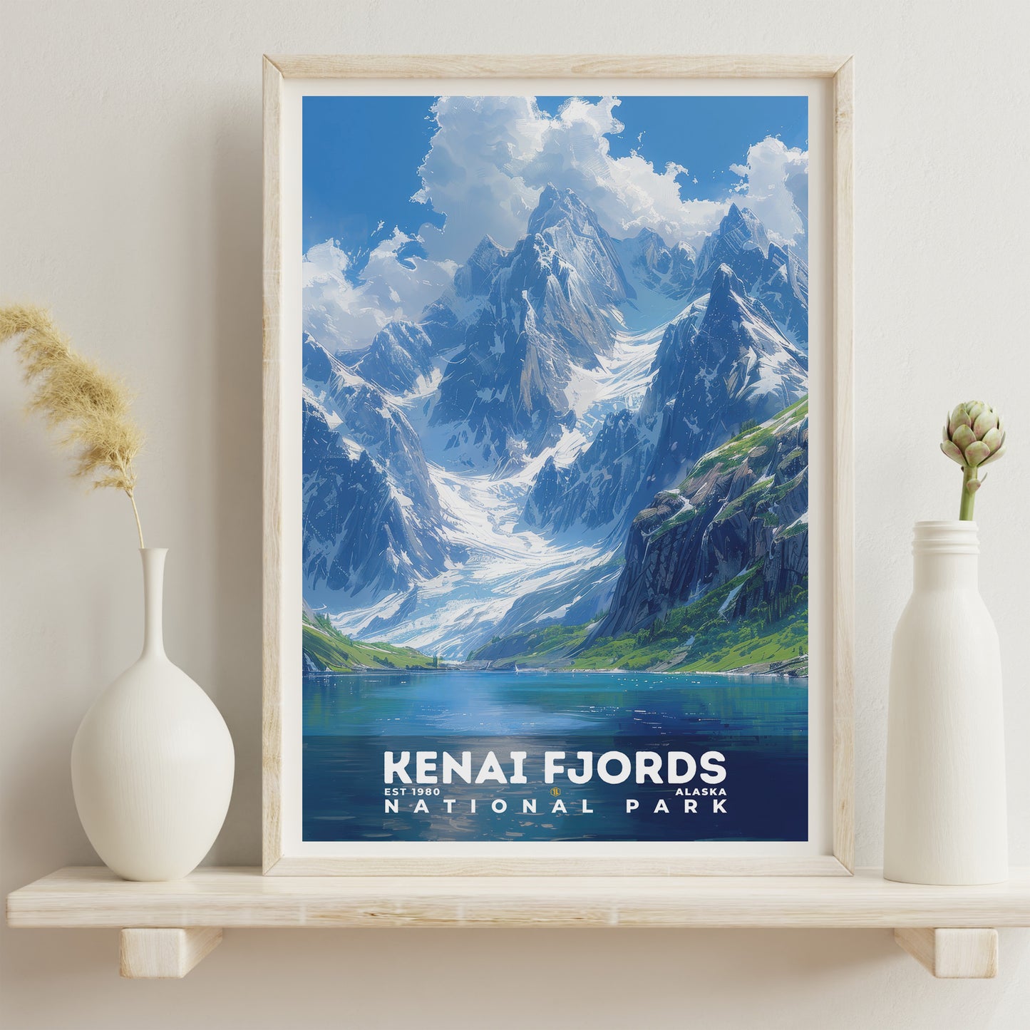 Kenai Fjords National Park Poster | S13