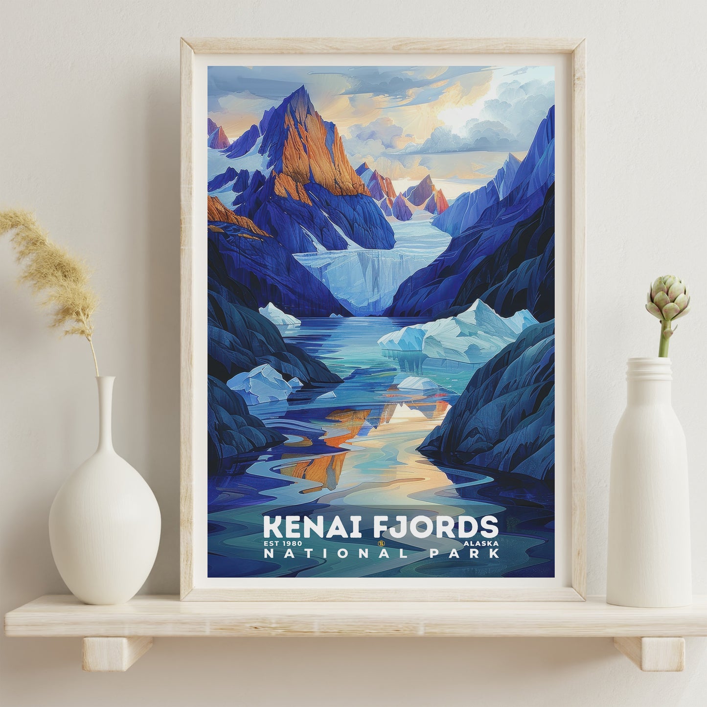 Kenai Fjords National Park Poster | S20