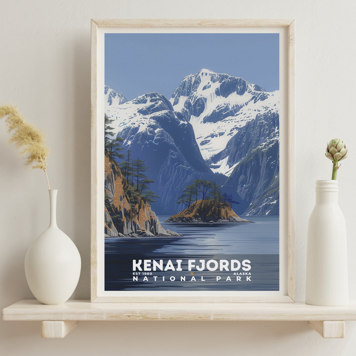 Kenai Fjords National Park Poster | S19