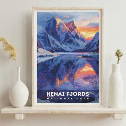 Kenai Fjords National Park Poster | S18