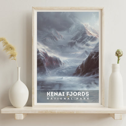 Kenai Fjords National Park Poster | S12