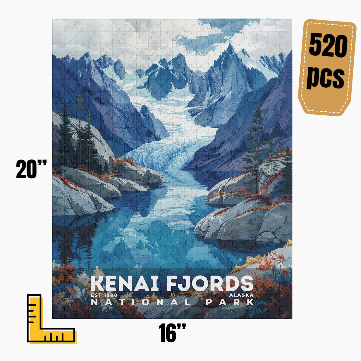 Kenai Fjords National Park Puzzle | S11