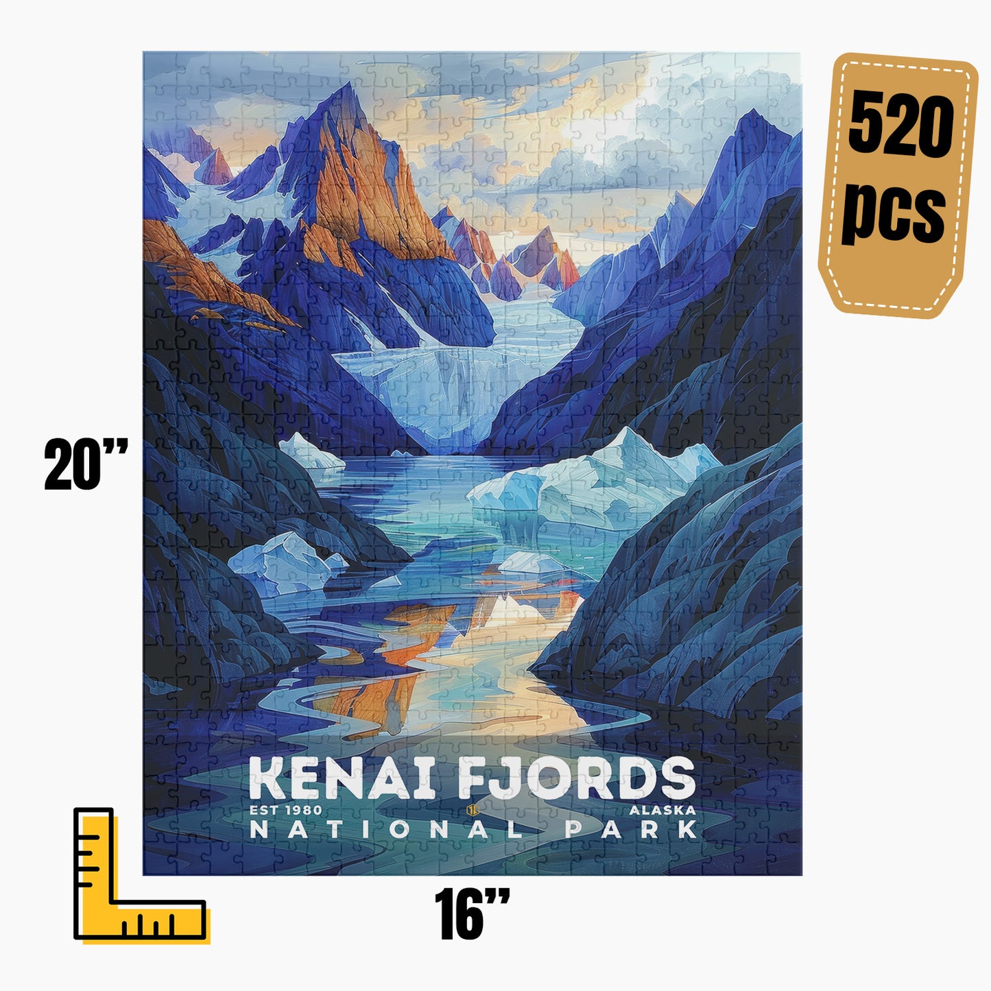 Kenai Fjords National Park Puzzle | S20