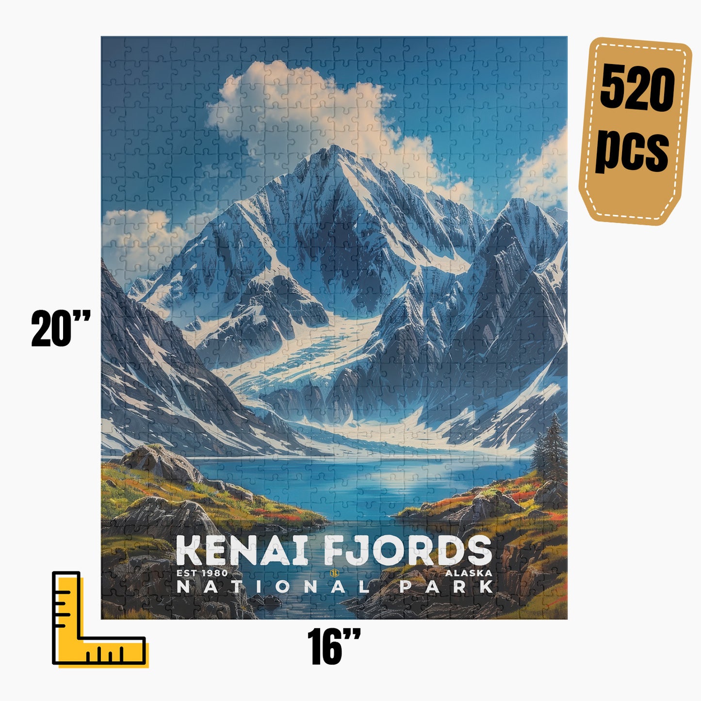 Kenai Fjords National Park Puzzle | S16