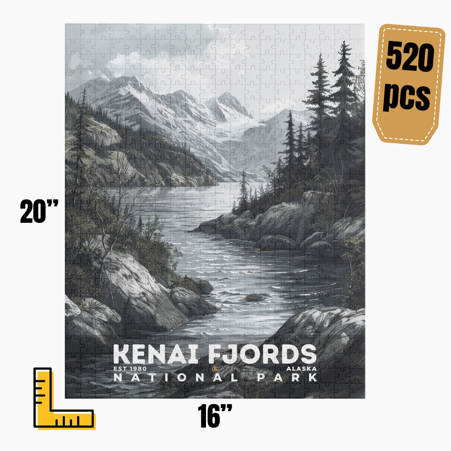 Kenai Fjords National Park Puzzle | S17