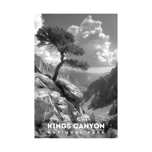 Kings Canyon National Park Poster | S15