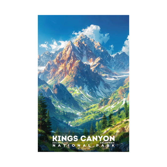 Kings Canyon National Park Poster | S13