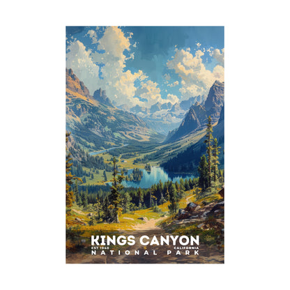 Kings Canyon National Park Poster | S14