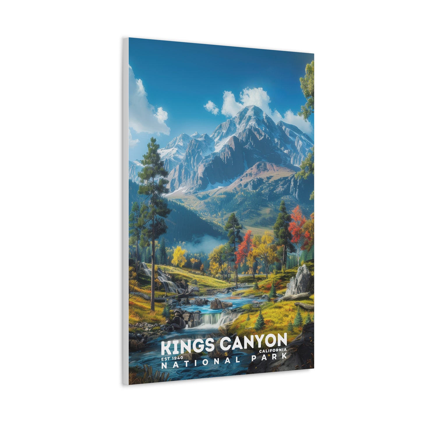 Kings Canyon National Park Poster | S16