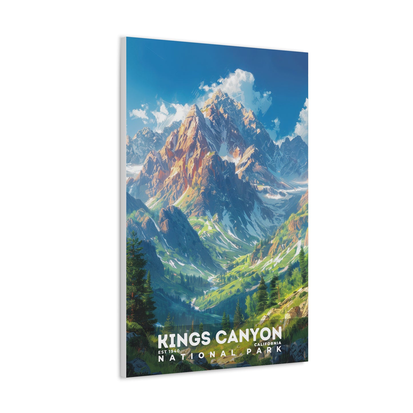 Kings Canyon National Park Poster | S13