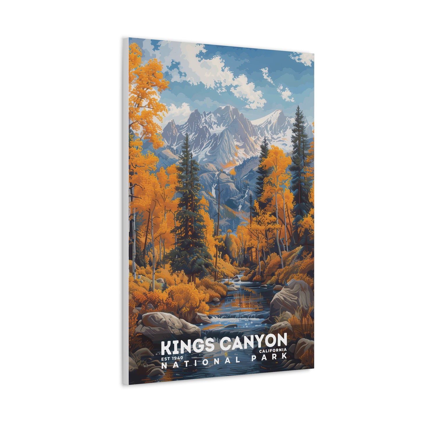 Kings Canyon National Park Poster | S18