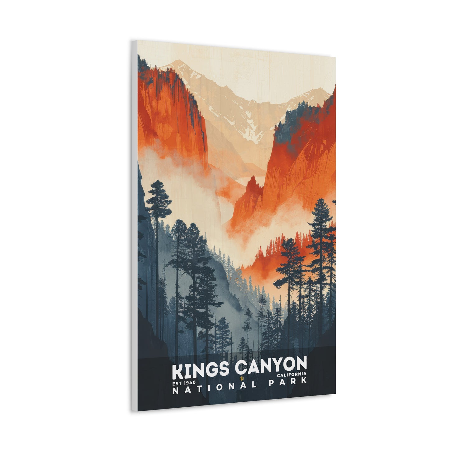 Kings Canyon National Park Poster | S20