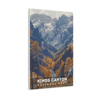 Kings Canyon National Park Poster | S19