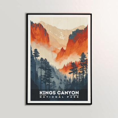 Kings Canyon National Park Poster | S20
