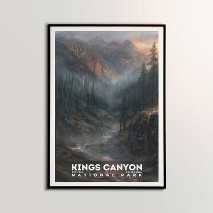 Kings Canyon National Park Poster | S12