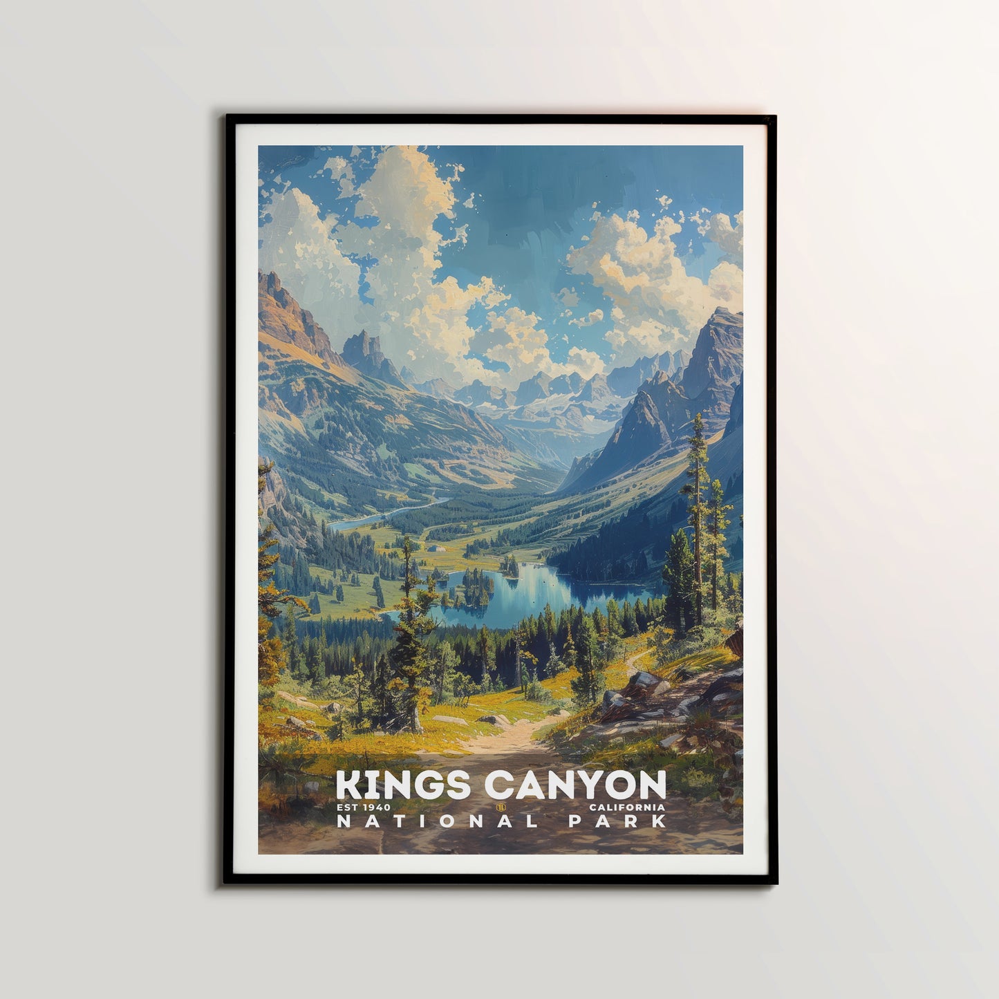 Kings Canyon National Park Poster | S14