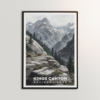 Kings Canyon National Park Poster | S17