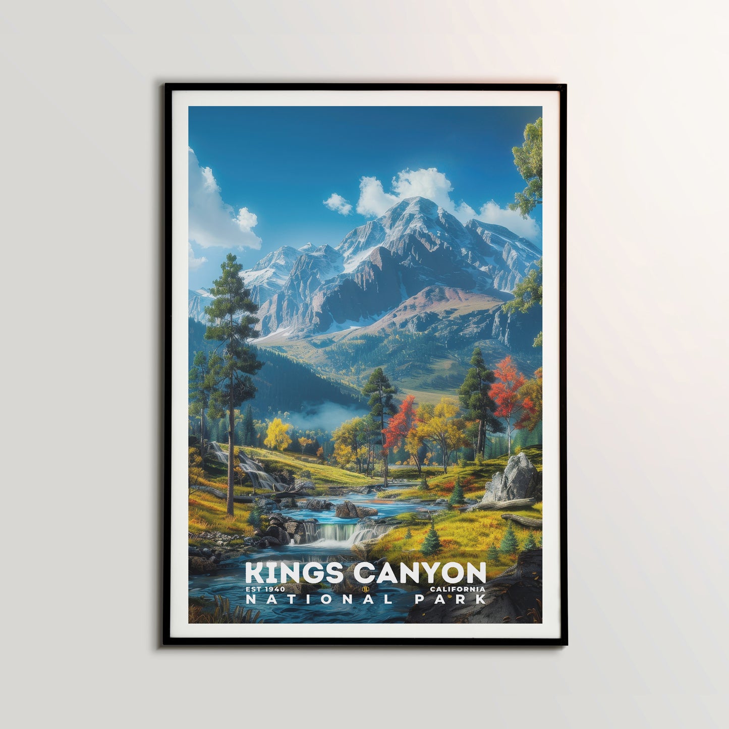 Kings Canyon National Park Poster | S16