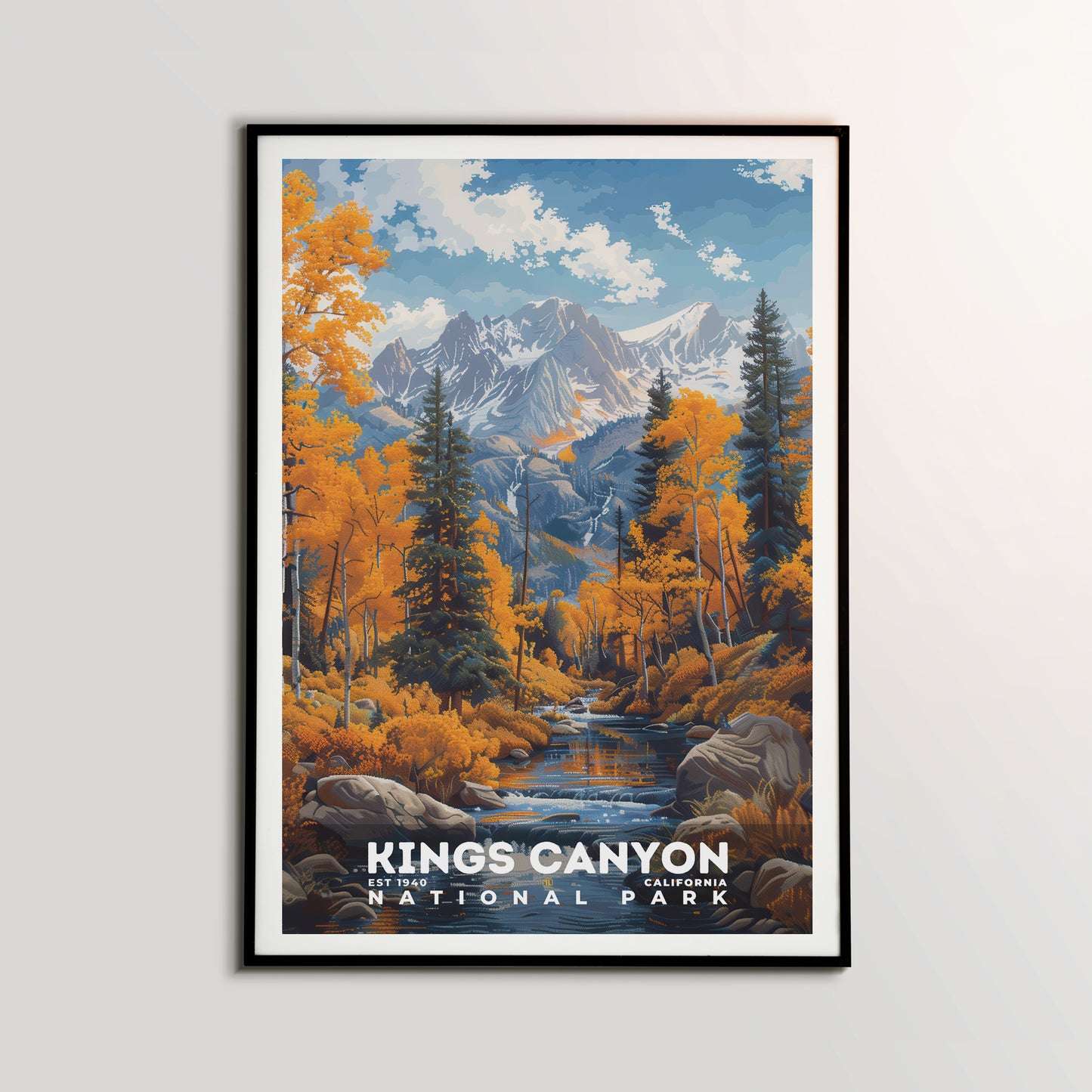 Kings Canyon National Park Poster | S18