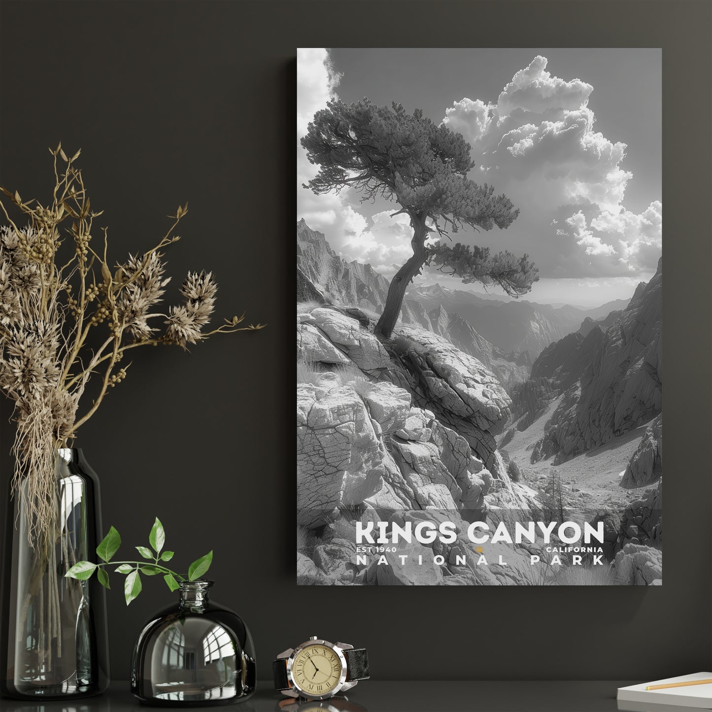 Kings Canyon National Park Poster | S15