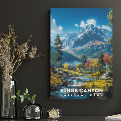 Kings Canyon National Park Poster | S16