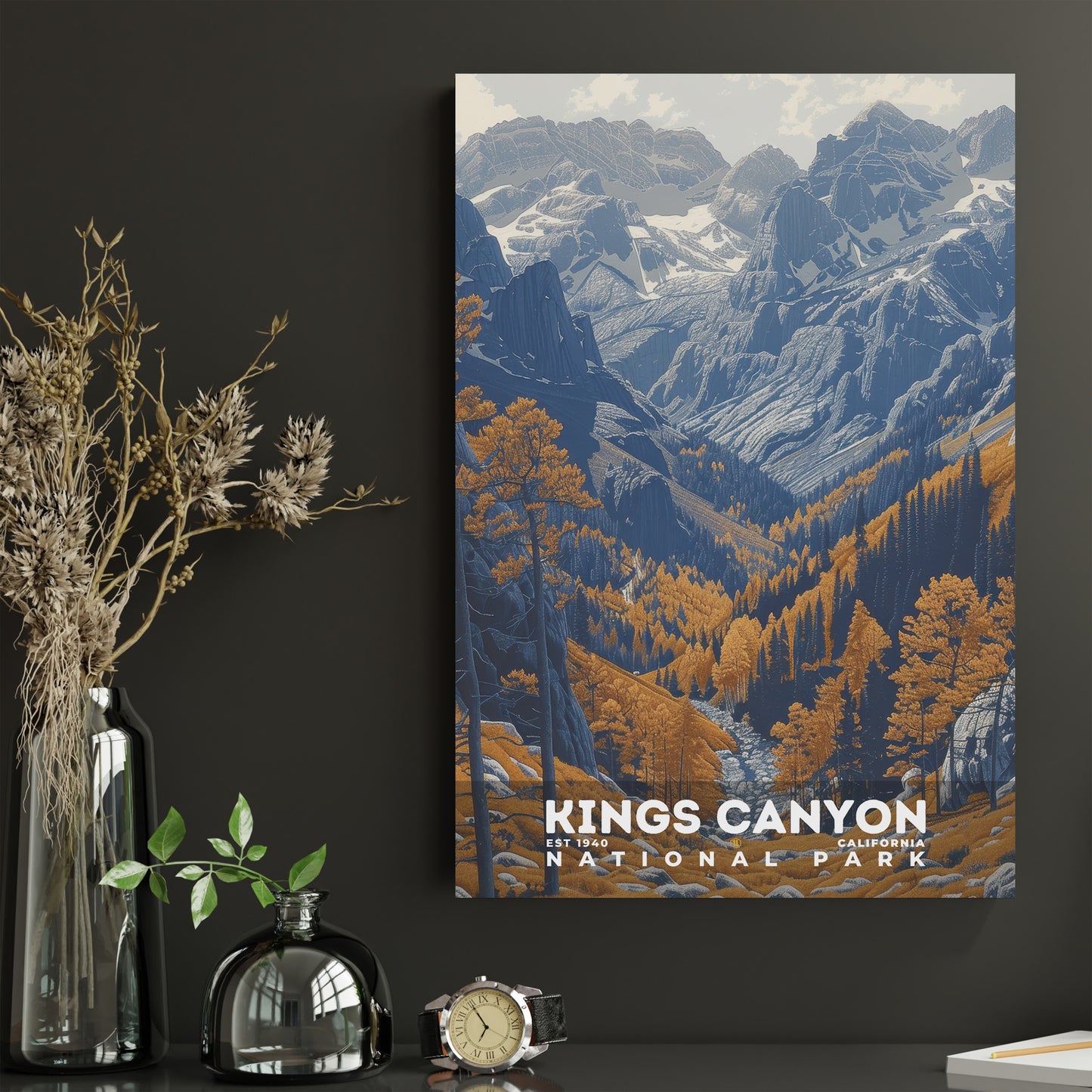 Kings Canyon National Park Poster | S19