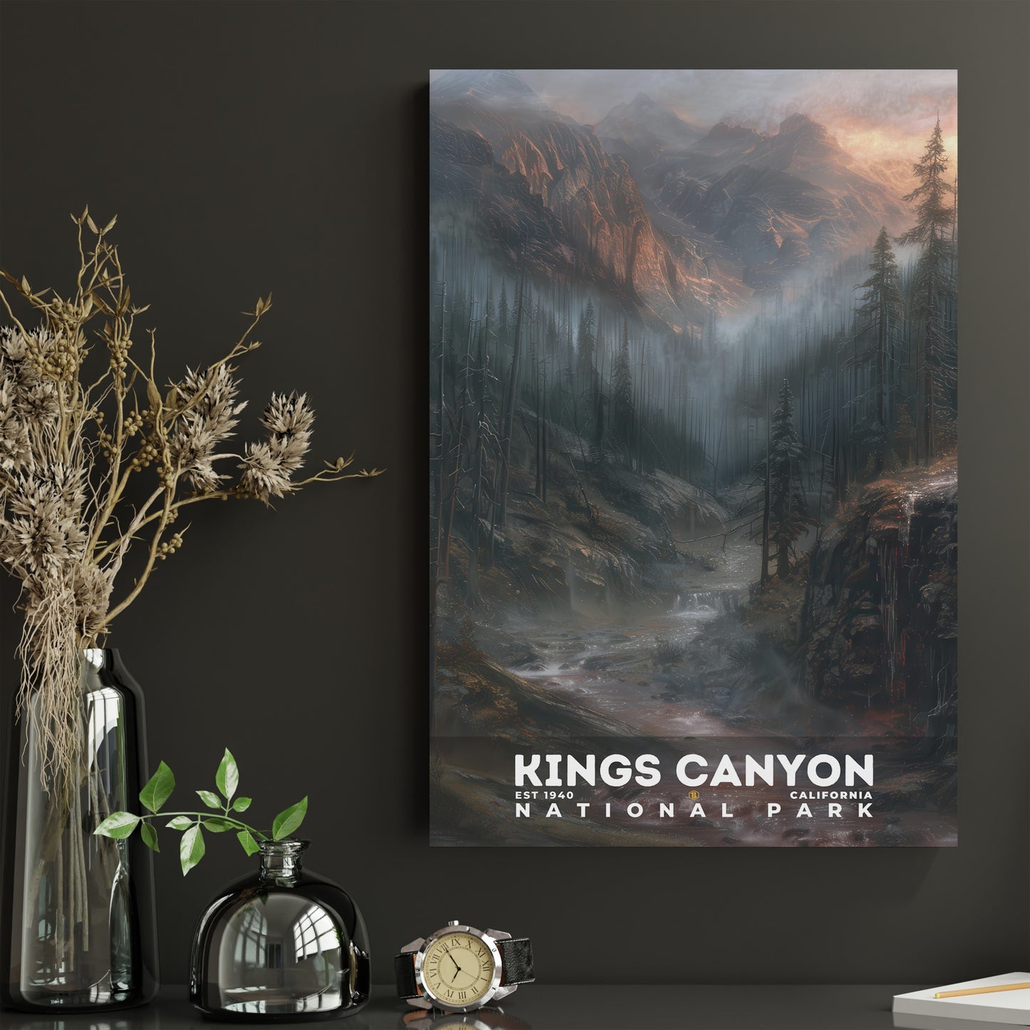 Kings Canyon National Park Poster | S12