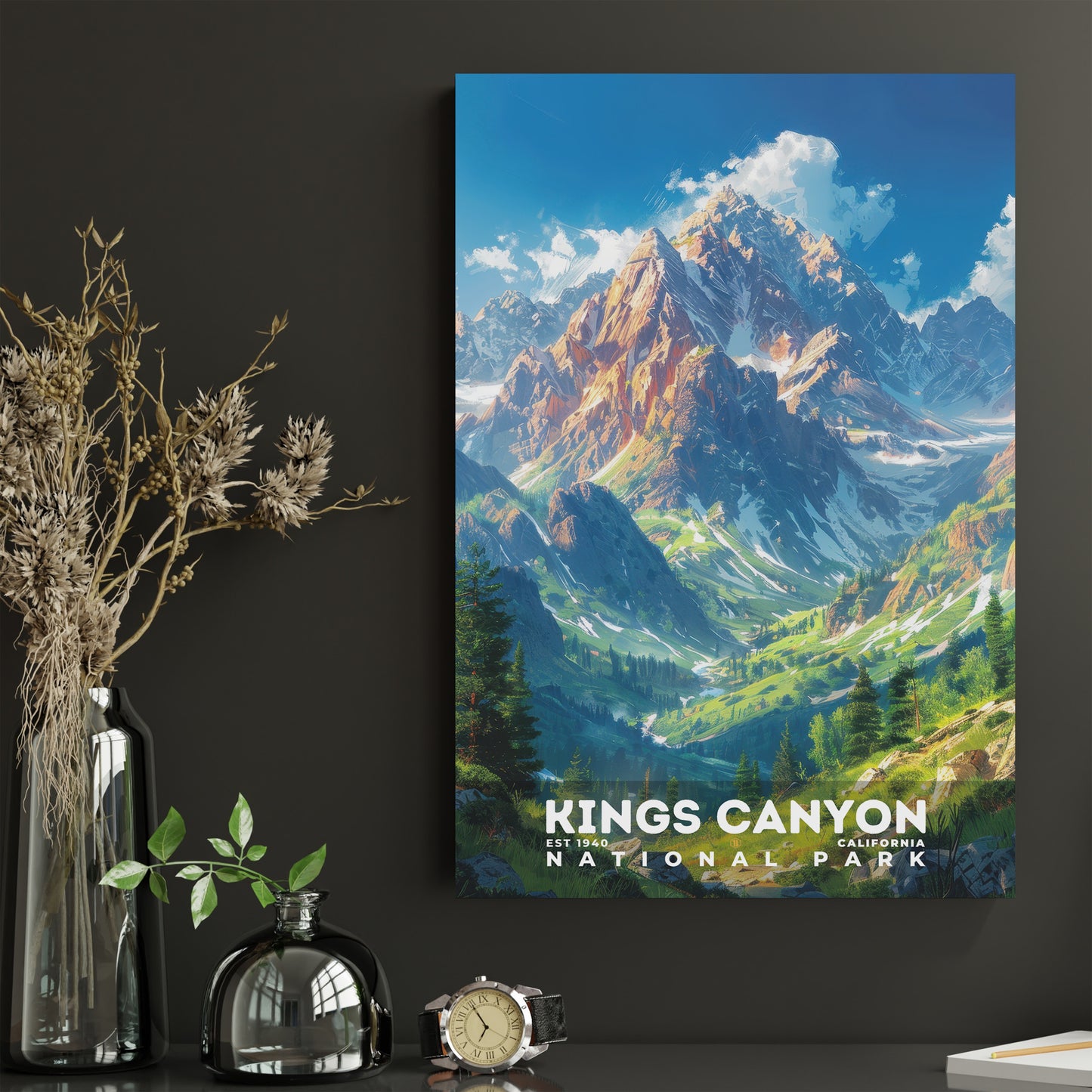 Kings Canyon National Park Poster | S13