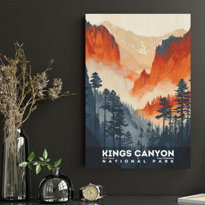 Kings Canyon National Park Poster | S20