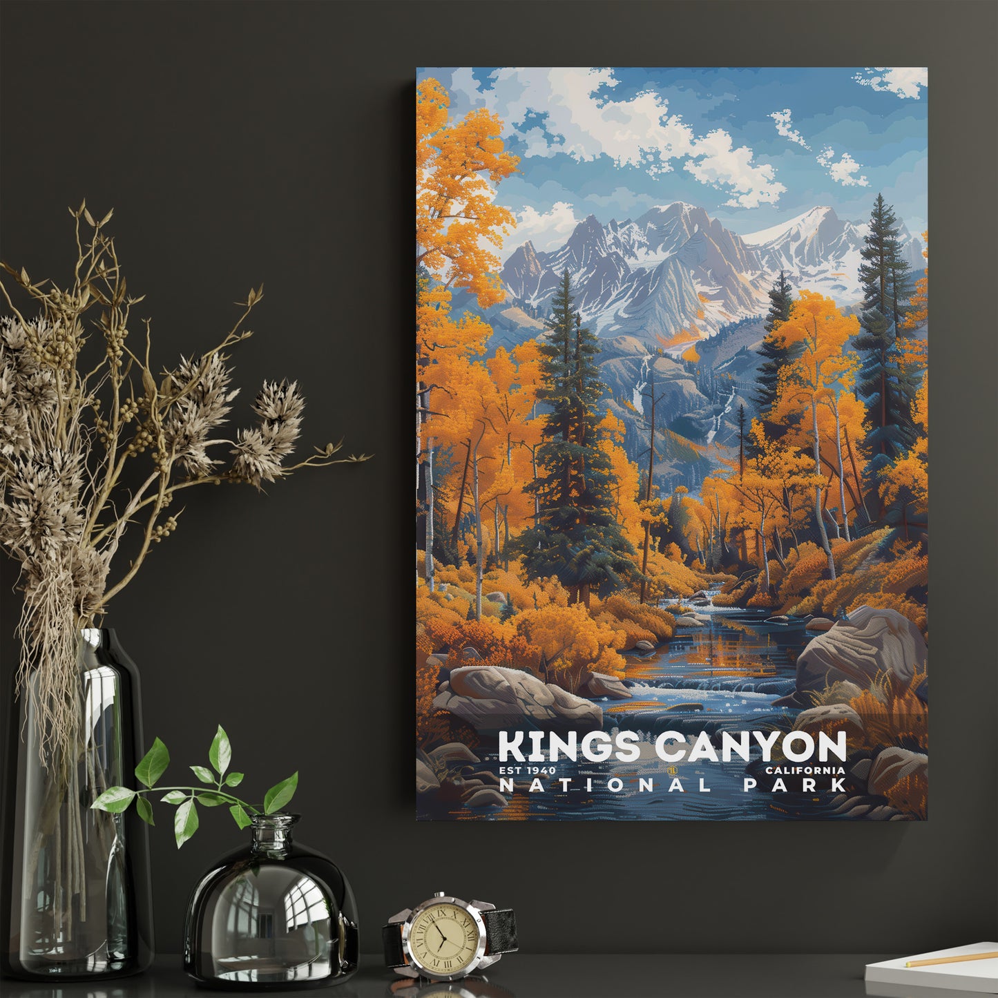 Kings Canyon National Park Poster | S18